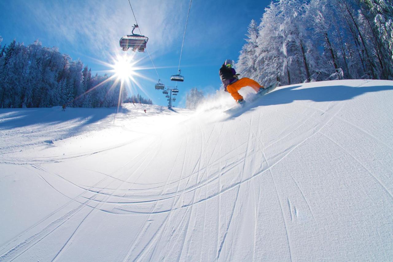 Pohorje Village Wellbeing Resort - Forest Apartments Videc Hočko Pohorje Exteriör bild