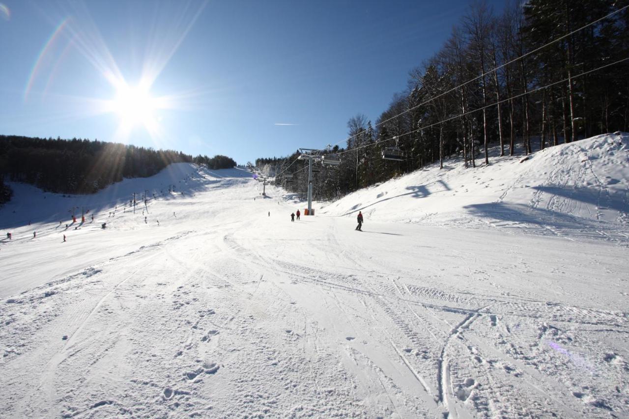 Pohorje Village Wellbeing Resort - Forest Apartments Videc Hočko Pohorje Exteriör bild